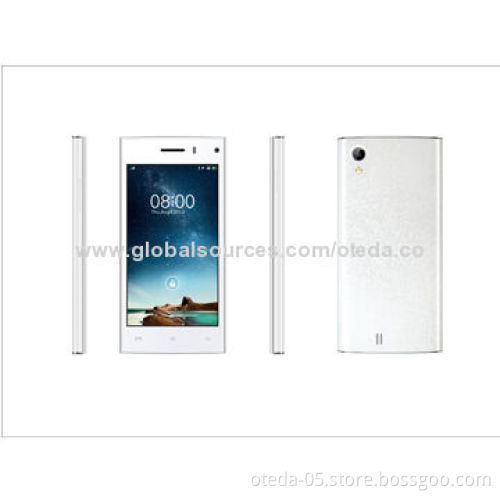Touchscreen Mobile Phones, MTK6582 Quad Core 1.3GHz Processor, 4.5inch QHD IPS LCD
